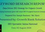 do SEO keyword research and competitor analysis